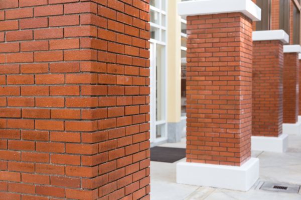 Brick Column Repair in Saratoga Springs