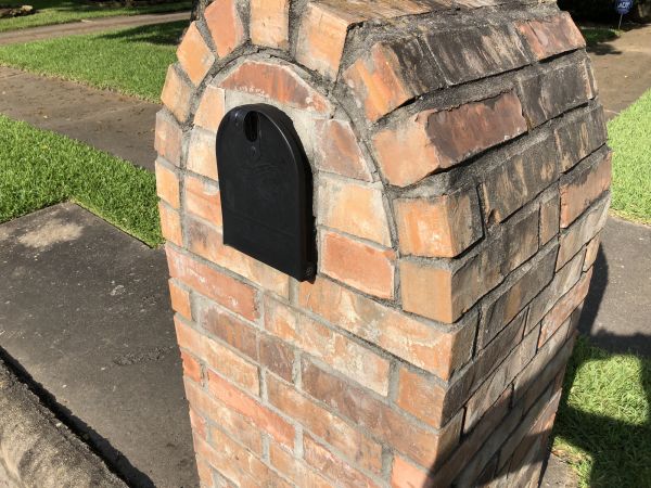 Brick Mailbox Repair in Saratoga Springs