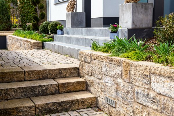 Stone Step Replacement in Saratoga Springs