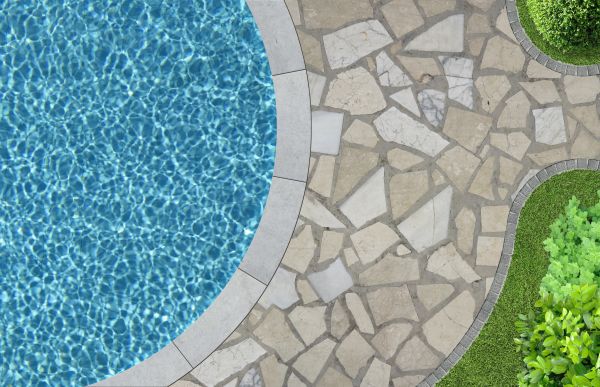 Flagstone Grout Repair in Saratoga Springs