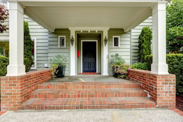 Front Porch Masonry Repair in Saratoga Springs
