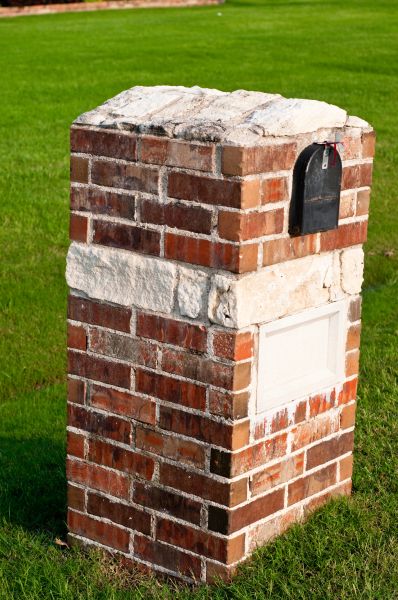 Brick Mailbox Installation in Saratoga Springs