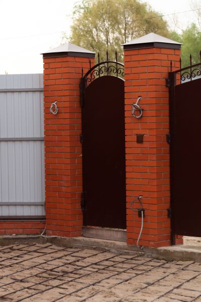 Brick Columns Installation in Saratoga Springs